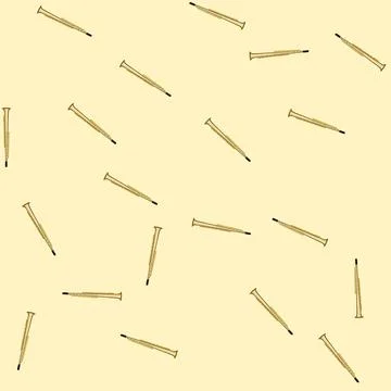 Seamless pattern jazz saxophone cartoon vector Stock Illustration