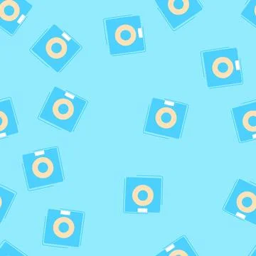 Seamless pattern justice weigh scales cartoon vector Stockillustratie