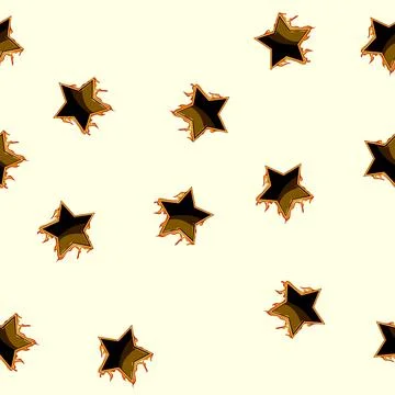 Seamless pattern kit fire game button cartoon vector イラスト素材