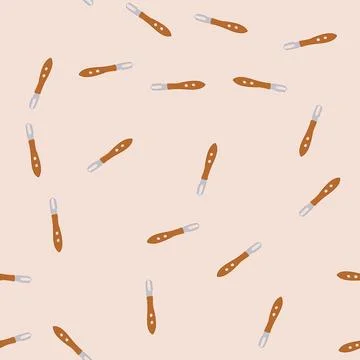 Seamless pattern kitchen citrus zester cartoon vector Stockillustratie