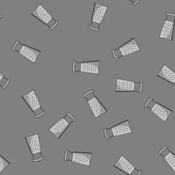 Seamless pattern kitchen grater cooking cartoon vector Stock Illustration