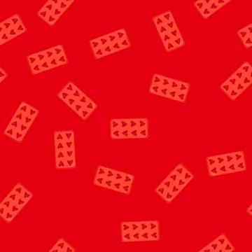 Seamless pattern kitchen ice cube tray color icon vector Stock Illustration
