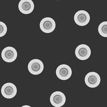Seamless pattern kitchen sink drain cartoon vector Stockillustratie