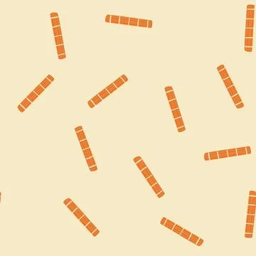 Seamless pattern kitchen sushi rolling mat cartoon vector Stock Illustration