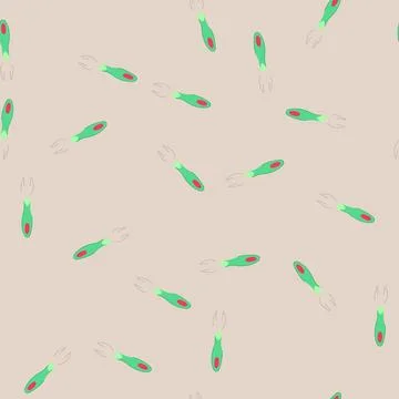 Seamless pattern kitchen toddler fork cartoon vector Stock Illustration
