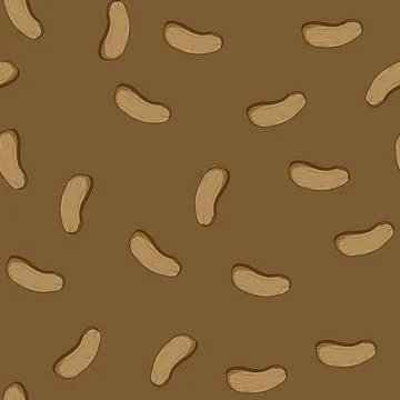 Seamless pattern kitchen wooden cutting board cartoon vector Stock Illustration