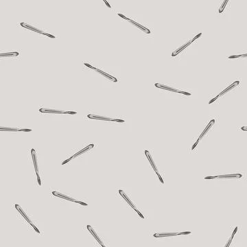 Seamless pattern knife scalpel surgery cartoon vector Stock Illustration