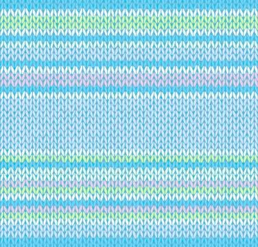 Seamless Pattern. Knit Texture. Fabric Color Tracery Background Stock Illustration