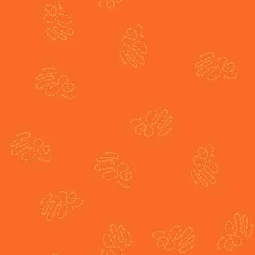 Seamless pattern knot rope cartoon vector Illustrazione stock