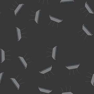 Seamless pattern lan dsl modem cartoon vector 库存插图
