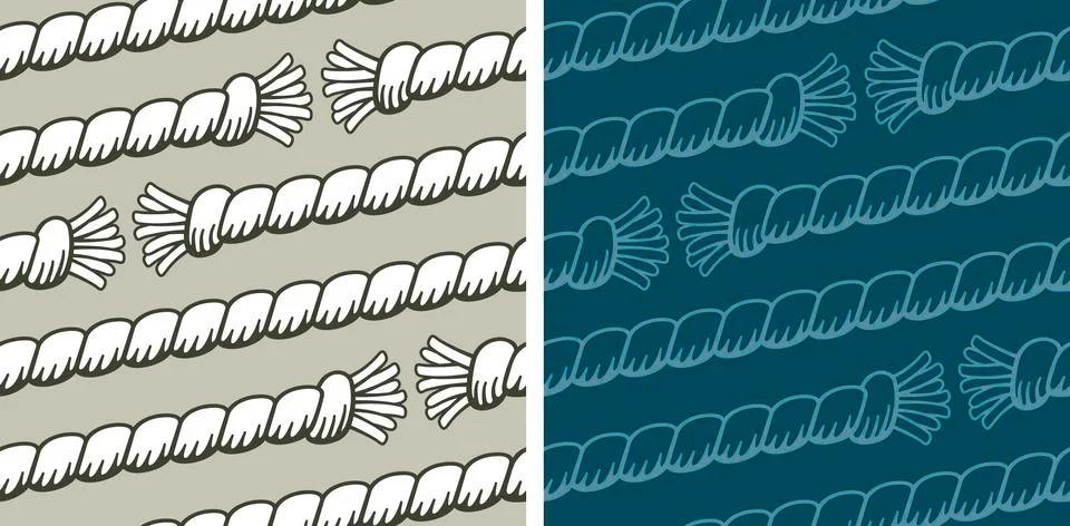 Seamless pattern, large laces Stock Illustration