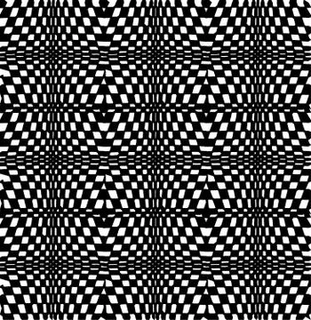 Seamless pattern. Large to small geometric Rectangular square shape in black and Stock Illustration