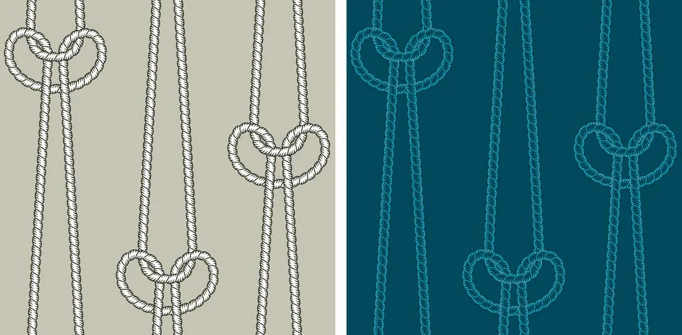 Seamless pattern, Larks Head Stock Illustration