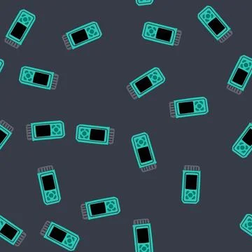 Seamless pattern laser distance meter icon representing precise measurement Ilustración de archivo