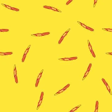 Seamless pattern laser projectile game cartoon vector Stock Illustration