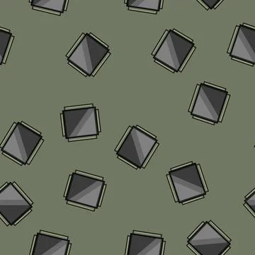 Seamless pattern latte microchip cartoon vector イラスト素材