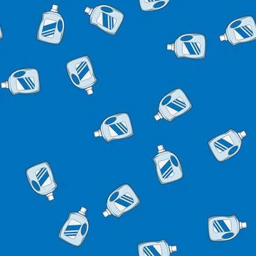 Seamless pattern Laundry detergent bottle cleaning supply product concept 스톡 일러스트