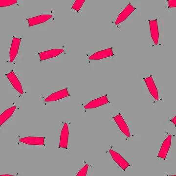 Seamless pattern laundry ironing board cartoon vector Stock Illustration