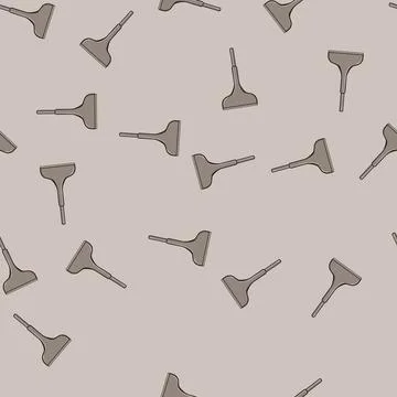 Seamless pattern layer brick chisel cartoon vector Stock Illustration