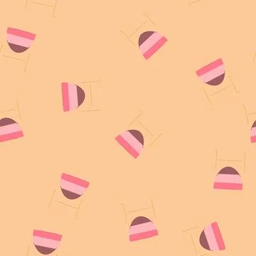 Seamless pattern leaf flower pot cartoon vector Illustrazione stock