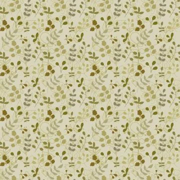Seamless pattern with leaf Illustrazione stock