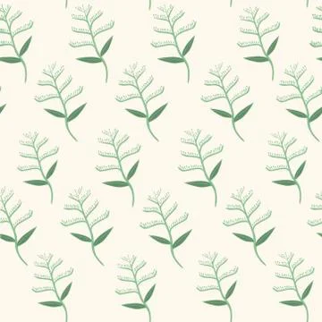 Seamless pattern with leaf 스톡 일러스트
