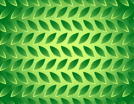 Seamless pattern with leaf shapes. Vector background. Illustrazione stock