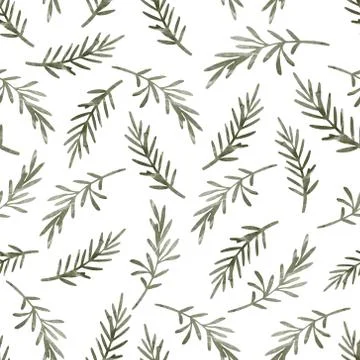 Seamless pattern with leafs Stock Illustration