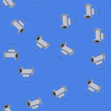 Seamless pattern leak plumbing valve cartoon vector Stock Illustration