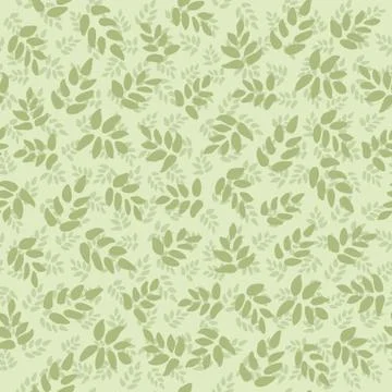 Seamless pattern with leaves Stock Illustration