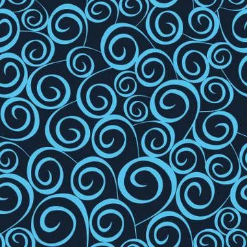 Seamless pattern on leaves theme, autumn seamless pattern with leaf Stock Illustration