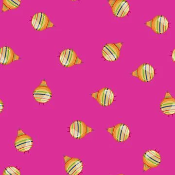 Seamless pattern leisure spinning top toy cartoon vector Illustrazione stock