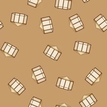 Seamless pattern leisure tent garden cartoon vector イラスト素材