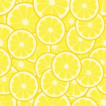 Seamless pattern lemon stile. Best vector illustration Stock Illustration