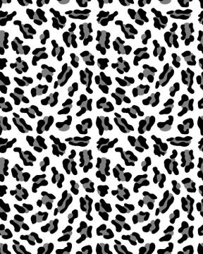 Seamless pattern of leopard Stock Illustration