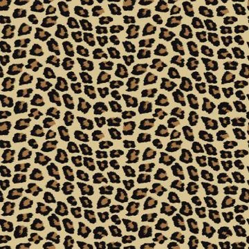 Seamless pattern with leopard skin 스톡 일러스트