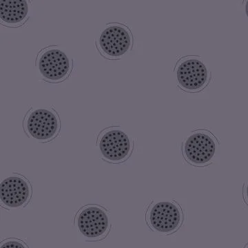 Seamless pattern lid drain cover cartoon vector Illustrazione stock
