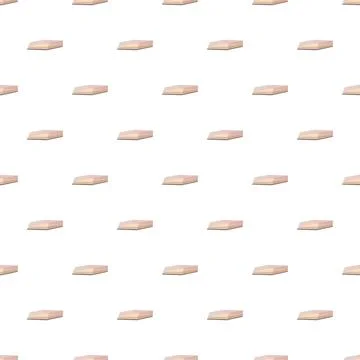 Seamless pattern with light beige jewelry boxes Stock Illustration