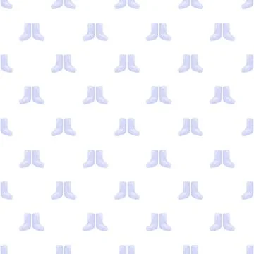 Seamless pattern with light blue baby socks 스톡 일러스트