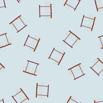 Seamless pattern light chandelier cartoon vector イラスト素材