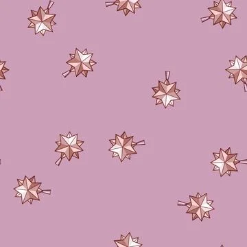 Seamless pattern light christmas star cartoon vector Stockillustratie