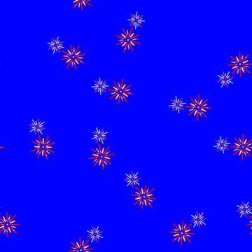Seamless pattern light firework cartoon vector イラスト素材