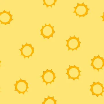 Seamless pattern light sun cartoon vector 스톡 일러스트