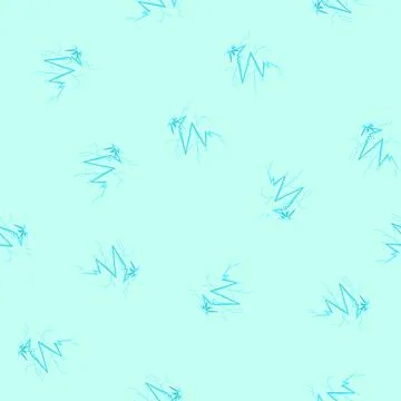 Seamless pattern lightning strike impacting ground with electric discharge Stock Illustration