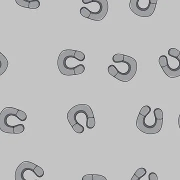 Seamless pattern lightweight airplane pillow cartoon vector Ilustração Stock