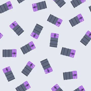Seamless pattern lightweight packing cube cartoon vector Stock Illustration