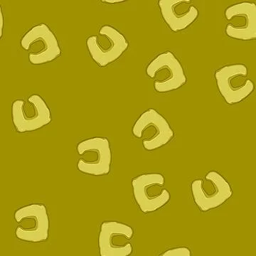 Seamless pattern lightweight travel pillow cartoon vector Ilustração Stock