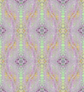 Seamless pattern lilac green Stock Illustration