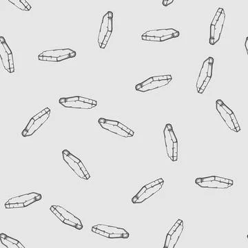 Seamless pattern lime stone platform cartoon vector Stock Illustration