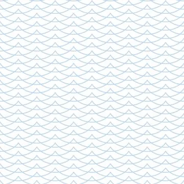 Seamless pattern line art vector for background, wave theme Stock Illustration